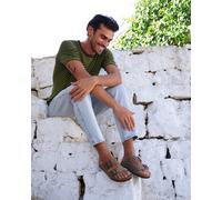 Grunland Ciabatta doppia fascia con fibbie metal-free | BOBO CB1631