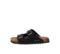 Grunland Ciabatta Doppia Fibbia da Uomo | BOBO CB3012 Nero-Nero 46