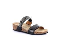 Grunland Ciabatta Fashion Laminata | MEMI CB1838 Nero 39