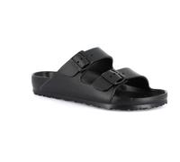 GRUNLAND Dato CI3103 Nero Uomo Ciabatte Anatomiche Fasce BIRK Gomma 41