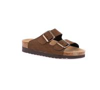 Grunland Ciabatta in Sughero Naturale e Nabuk | Hola CB2569 Testa di Moro 38