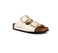 Grunland Ciabatta Laminata con Maxi-Fibbie | ENNY CB1802 Ghiaccio 35
