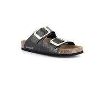 Grunland Ciabatta Laminata con Maxi-Fibbie | ENNY CB1802 Nero 40