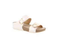 Grunland Ciabatta Metallizzata con Doppia Regolazione | DIRA CI3117 Bianco 37
