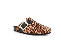 Grunland Ciabatta Punta Chiusa Invernale Animalier | Sara CB0793 Cuoio-Multi 37