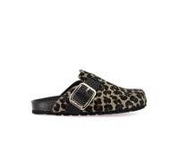 Grunland Ciabatta Punta Chiusa Invernale Animalier | Sara CB0793 Sabbia-Multi 40