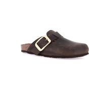 Grunland Ciabatta Punta Chiusa Invernale con Maxi-Fibbia | Sara CB0794 Mogano 35