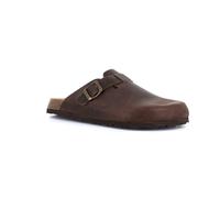 Grunland Ciabatta puntachiusa in pelle ingrassata | BOBO CB2224