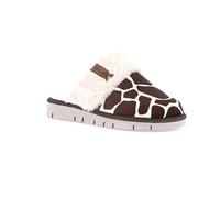 Grunland Ciabatta Scamosciata Animalier | LOXI CI1607 Marrone 40