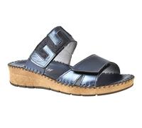 GRUNLAND CIABATTE CON DOPPIO STRAPPO DONNA ESTATE CI3615 B PALO BLU