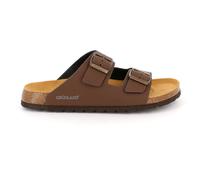 Grunland ciabatte da uomo Bobo due fasce sandali pantofole in pelle anatomiche