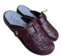 GRUNLAND Ciabatte Donna Invernali Comode Grafite Tomaia in Elastan e Strappo Regolabile Piedi Sensibili sottopiede soft (bordo grafite, Sistema Taglie Calzature EU, Adulto, Donna, Numero, Media, 39)