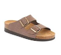Grunland Ciabatte Doppia Fibbia Donna Estate CB2569 Hola Taupe (38)