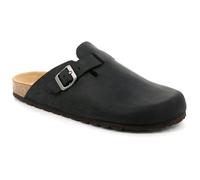 GRUNLAND CIABATTE IN PELLE UOMO ESTATE CB7034 N ROBI NERO