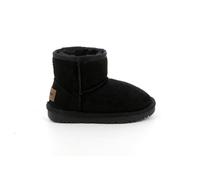 Grunland Crom PO1633 mini boot stivaletto soft in tessuto e pelliccia sintetica Nero (numeric_33)