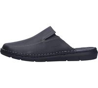 Grunland ebro ciabatta uomo in vera pelle pantofola cucita