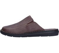 Grunland ebro ciabatta uomo in vera pelle pantofola cucita