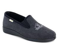 GRUNLAND Ezio PA0176 47 Blu Pantofola uomo Mocassino casalingo (numeric_44)