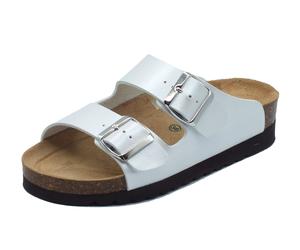 Grunland HOLA CB0972 Perla Sandali per Donna in ecopelle con doppia fibbia