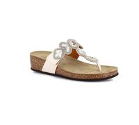 Grunland Infradito Gioiello con Strappo | MEMI CC0082 Bianco 38