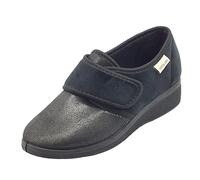 Grunland IRAE PA0598 Nero Scarpe Donna Pantofola Strappo Tessuto Elasticizzato 40