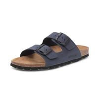 Grunland Junior Luce - Ciabatte Con Doppia Fibbia Blu - Taglia 36 Scarpe Bambino