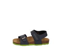 GRUNLAND JUNIOR SB0234 LUCE SANDALO BAMB. S. BLU-LIME 29