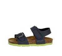 GRUNLAND Junior SB0234 Luce Sandalo BAMB. S. Blu-Lime 31