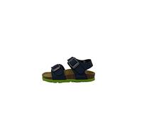 Grunland Junior SB0901 Luce Sandalo BAMB. S. Blu-Lime 24