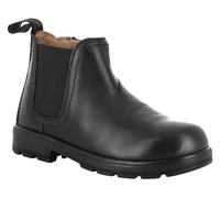 GRuNLAND Junior STAT Beatles in Pelle con Cerniera PO1020 Nero-Nero 34