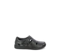 Grunland LAPO SA1515 Nero Scarpa Sandalo Uomo Pelle Strappo 43
