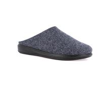 GRUNLAND LASO CI2958 blu ciabatte pantofola uomo feltro 43