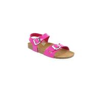 GRUNLAND LUCE SB0018 fuxia sandali bambina fibbie plantarino anatomico 28