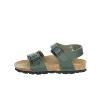 GRUNLAND LUCE SB1206 bosco verde sandalo bambino fibbia birk 29
