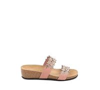GRUNLAND MEMI CB2476 Cipria Ciabatte Donna Zeppa Strass 41