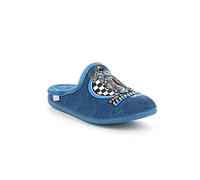 Grunland Milk CI2402 Jeans Ciabatta Pantofole Bambino Ragazzo Tessuto Fantasia Moto 32