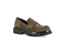 Grunland Mocassino Penny Loafer in camoscio | ROCE SC6162 Oliva 40