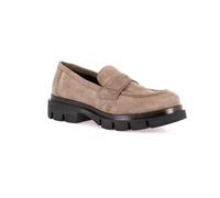 Grunland Mocassino Penny Loafer in camoscio | ROCE SC6162 Taupe 36