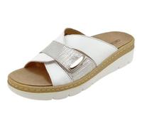 GRUNLAND, MOLL CE1016, Ciabatta Sandalo, Pelle, Bianco - 37