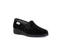 Grunland Pantofola in Velluto Animalier | IRAE PA1140 Nero 41