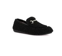 Grunland Pantofola-mocassino in teddy | GLES PA1274 NERO 39