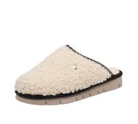 Grunland Pantofole Calde In Tessuto Bianco - Donna Scarpe Ciabatte Pantofole