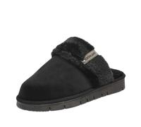Grunland Pantofole Calde In Tessuto Nero - Taglia 38 [24.9cm] Scarpe Donna