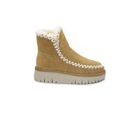 GRUNLAND PO2147 CHOT cuoio donna stivaletti pelo camoscio