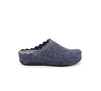 Grunland, PRAU CI2632, Pantofola Punta Chiusa, Feltro, Blu - 39