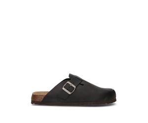 GRUNLAND Sabot uomo nera in pelle 41