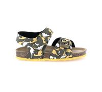 Grunland Sandaletto con dinosauri | AFRE SB1907 OLIVA-MULTI 25