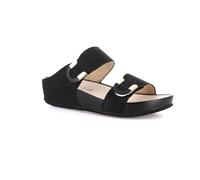 Grunland sandali ciabatte da donna pantofole con zeppa strappo doppia fascia