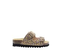 GRUNLAND Sandali con Borchie Donna - Cipria Modello CB0758 CB0758 Pelle 36