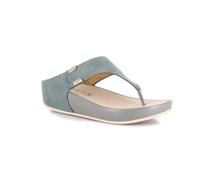 Grunland sandali infradito da donna regolabili con strappo zeppa leggeri comodi